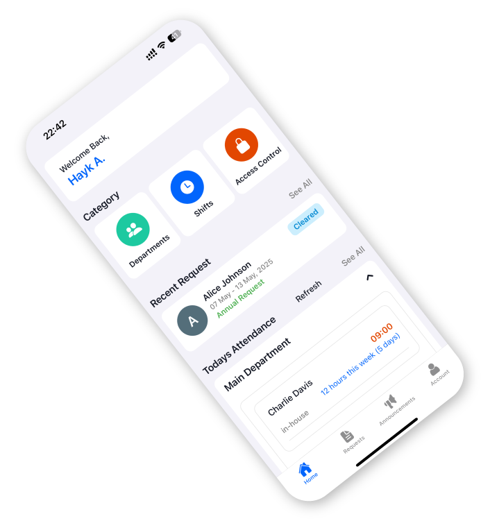 admin dashboard